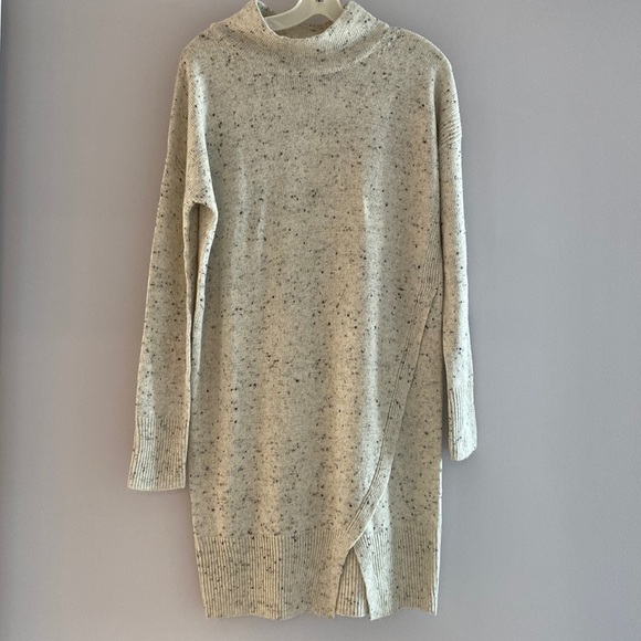Lovestitch gray speckled sweater dress. Great for back to school. Small - Picture 4 of 9